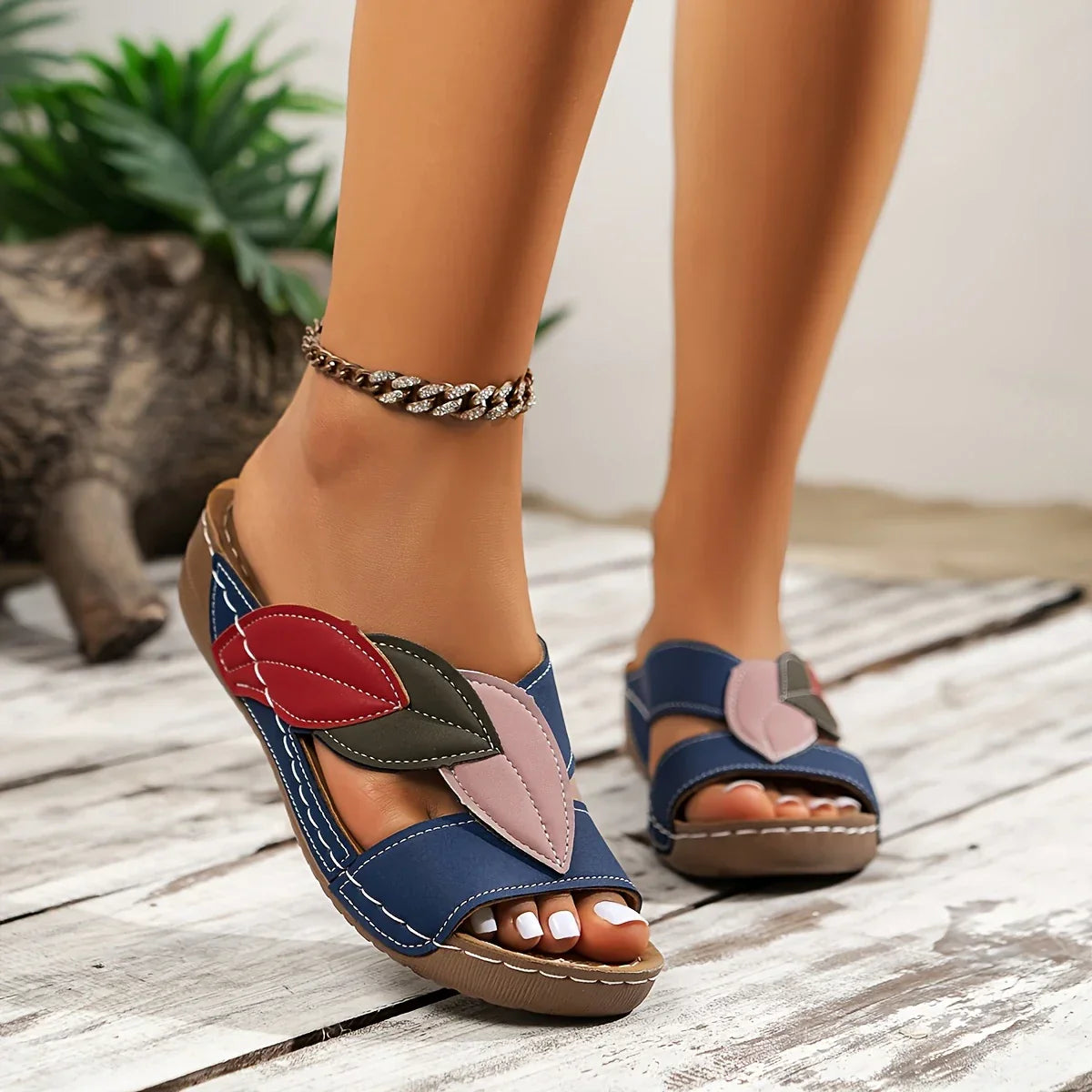 Chiara™ | Slip-on Sandals for Soothing Everyday Relief