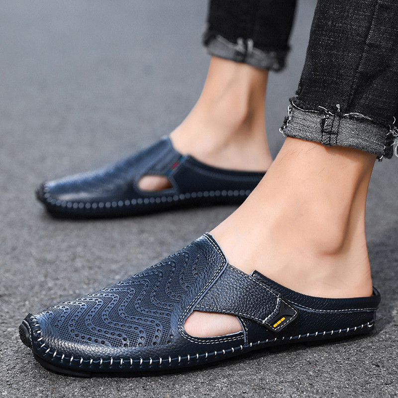 Lorenzo™ | Italian Leather Sandals with Breathable Design