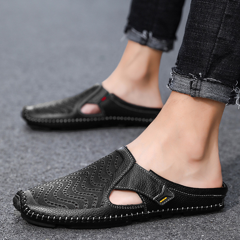 Lorenzo™ | Italian Leather Sandals with Breathable Design