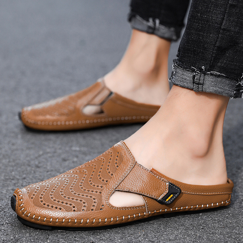 Lorenzo™ | Italian Leather Sandals with Breathable Design