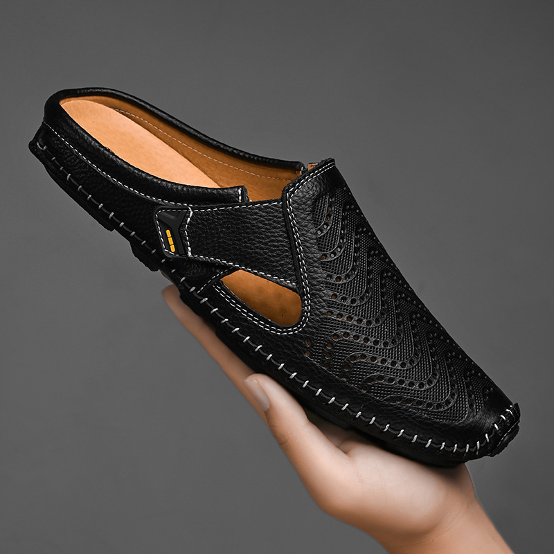 Lorenzo™ | Italian Leather Sandals with Breathable Design