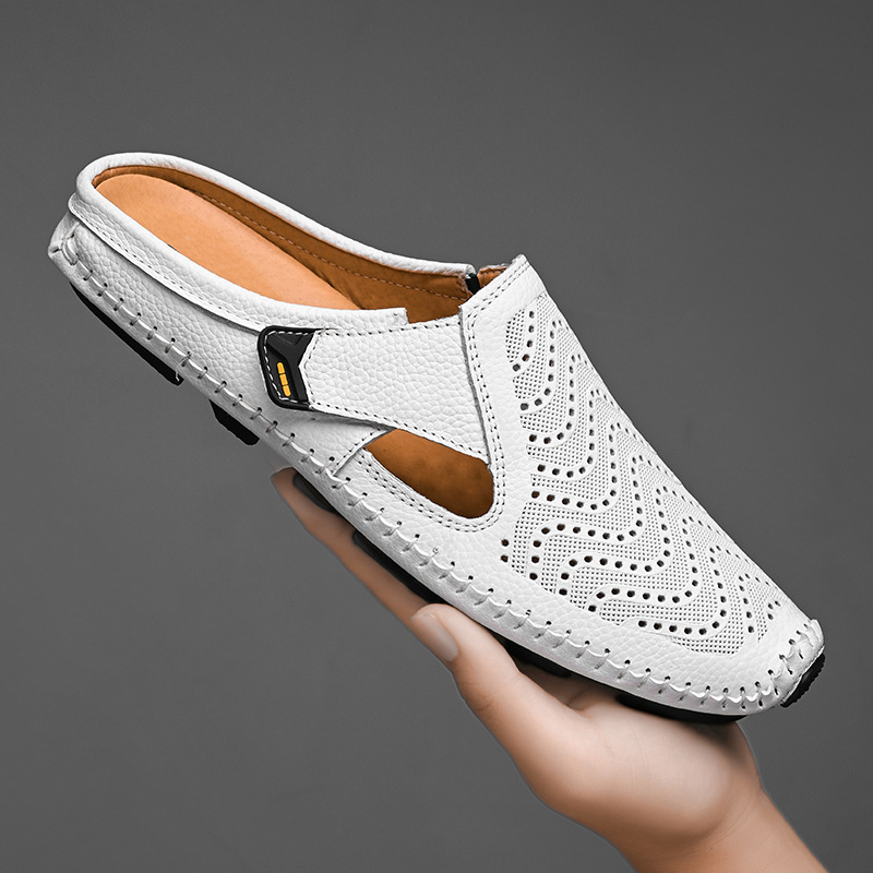 Lorenzo™ | Italian Leather Sandals with Breathable Design