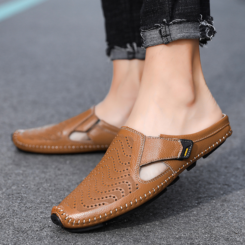 Lorenzo™ | Italian Leather Sandals with Breathable Design